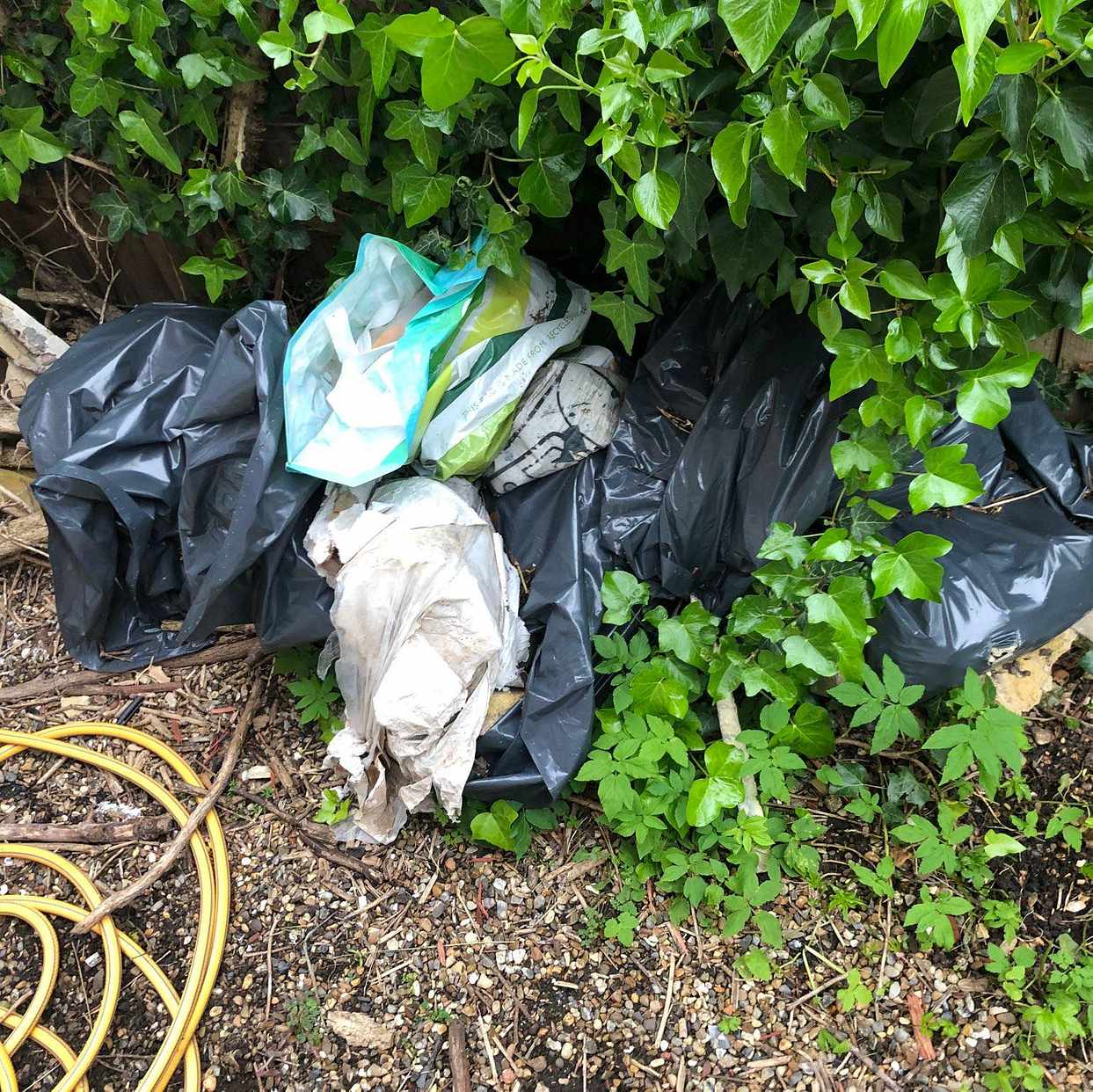 image of 5 rubble & 2 lg bin bags - London