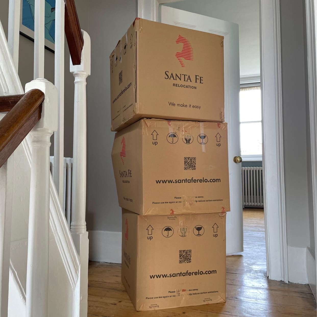 image of Boxes of packing material - Islington