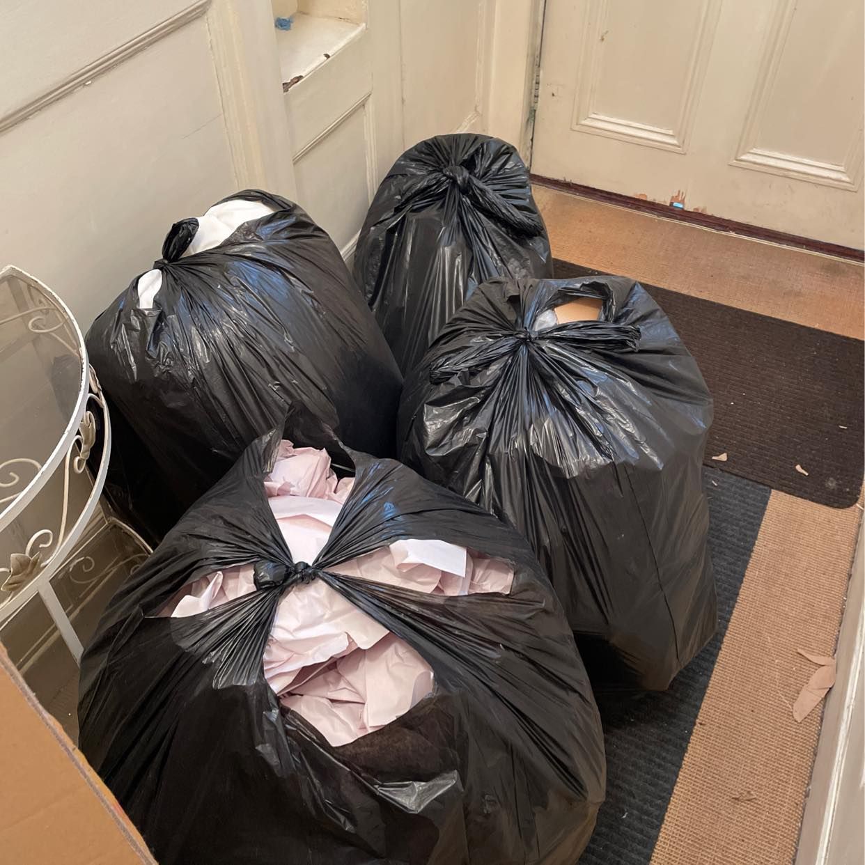 image of Boxes of packing material - Islington