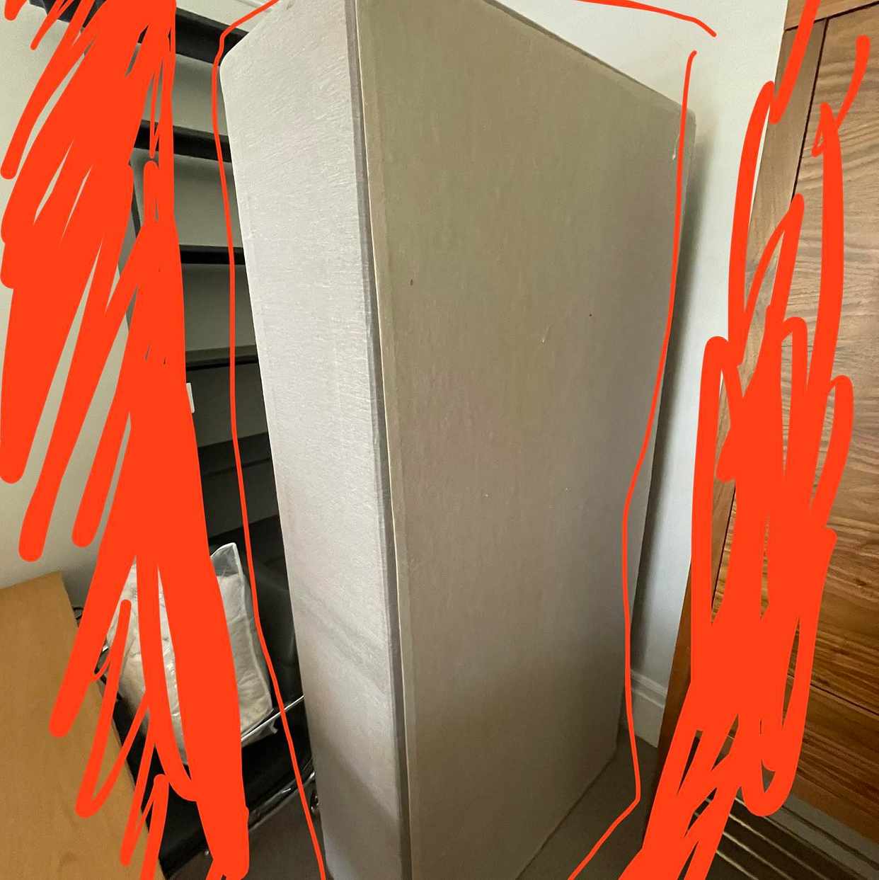 image of Single Bed Base - London