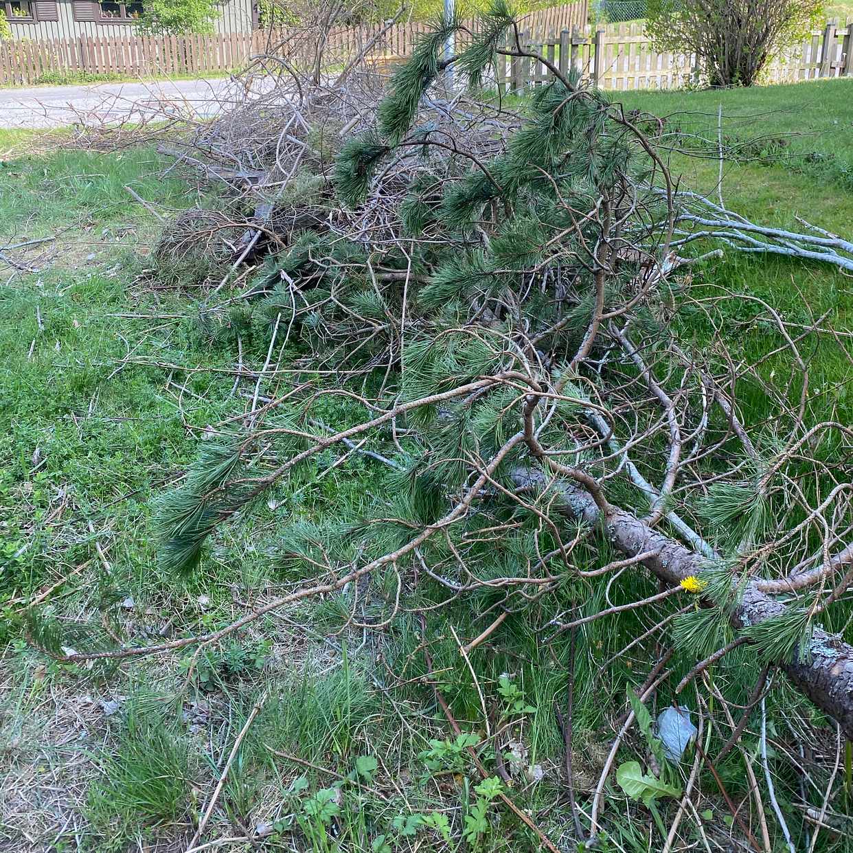 image of Slänga trädgårdsavfall - Vendelsö