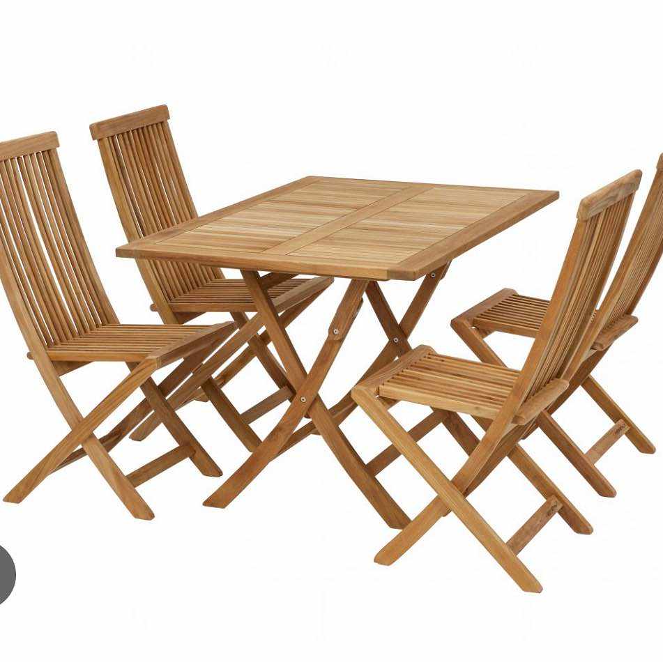 image of Outside table and chairs - 