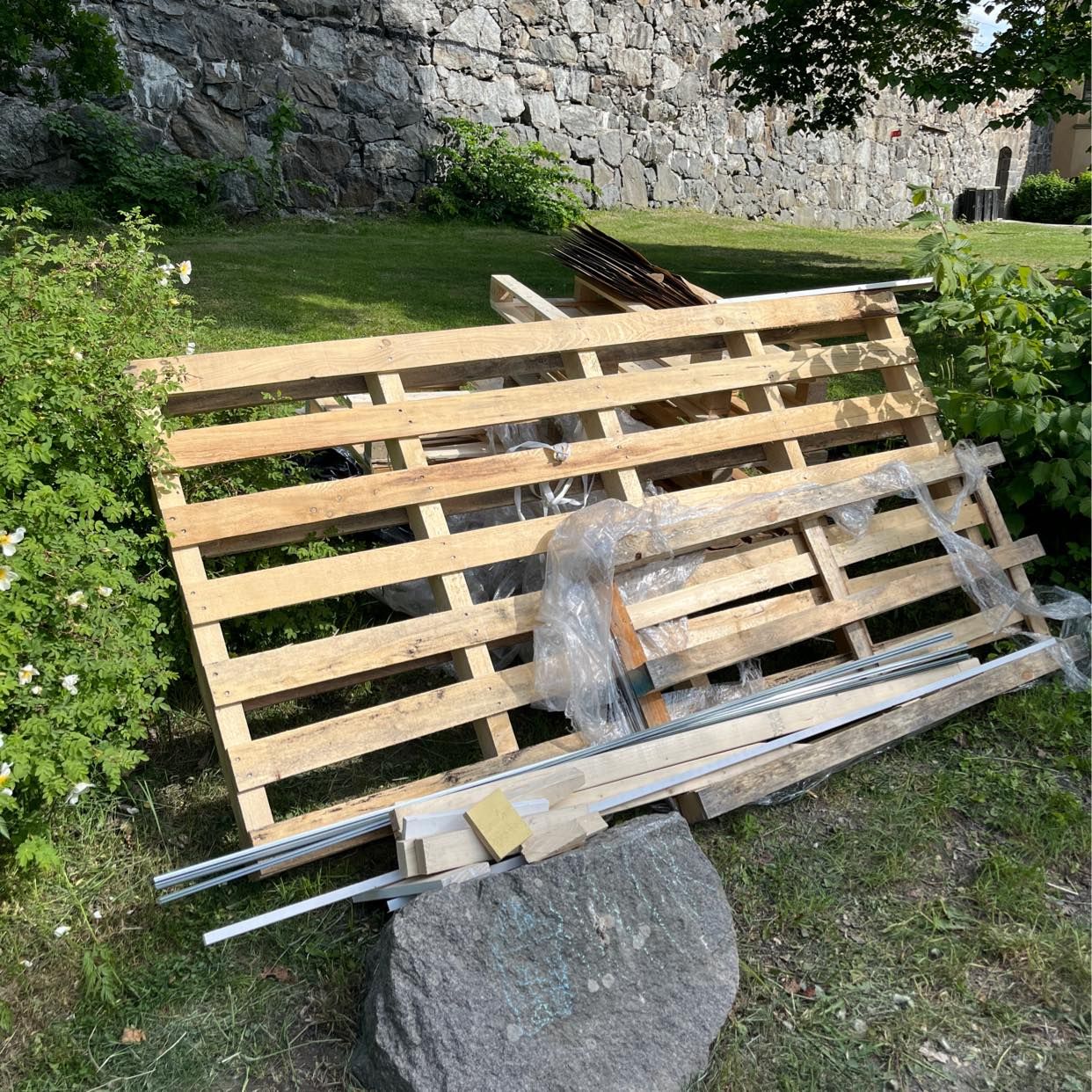 image of Kartonger & lastpallar - Stockholm