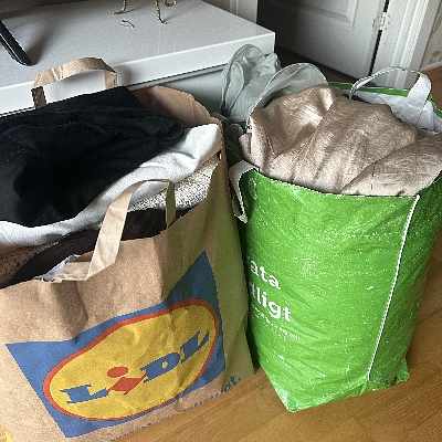 image of Move 3 bags of clothes  - 