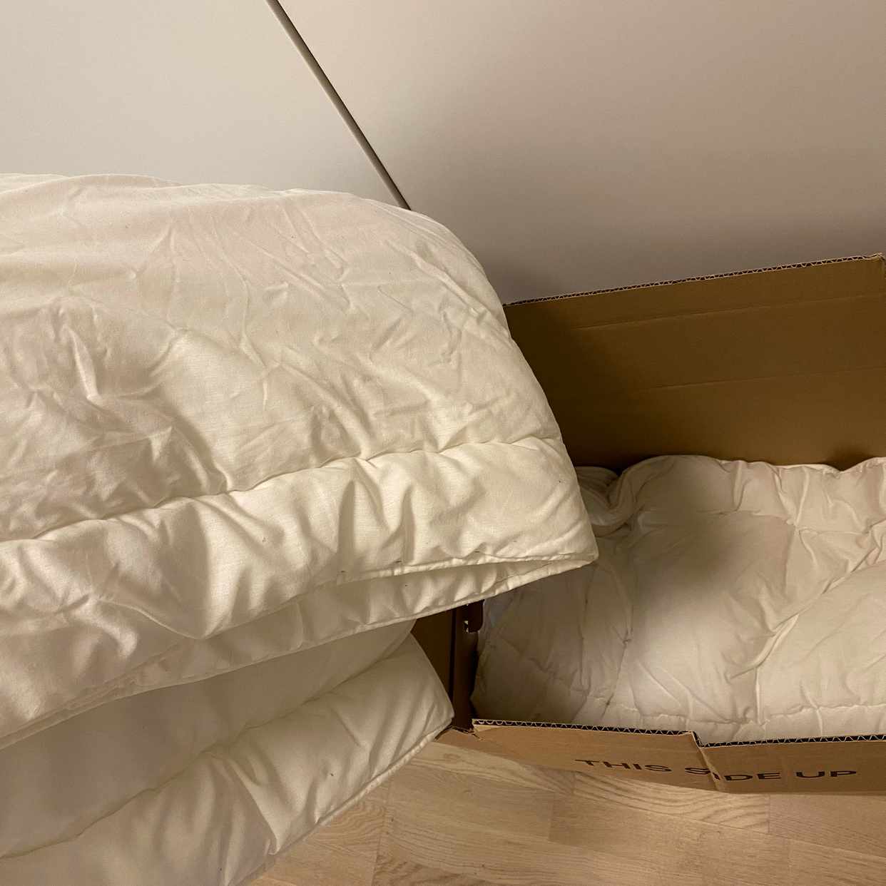 image of Two single Ikea duvets - Bromma