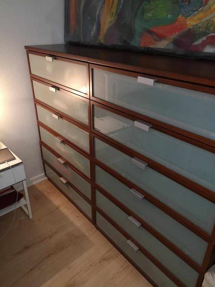 image of 2 st Ikea byråer H124xB 8 - 