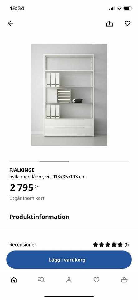 image of 3 st Fjälkinge IKEA - 