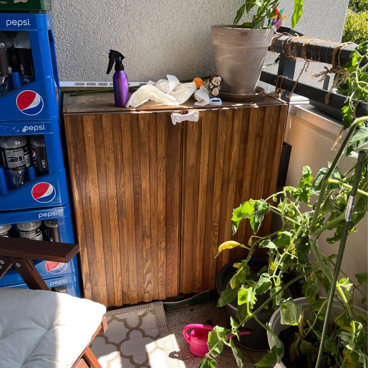 image of 1x Ivar Schrank, 2 Eimer - Mitte