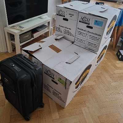 image of Move 7 boxes + cabin bag  - 