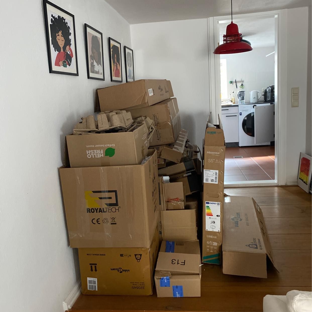 image of Cardboard boxes - Spandau