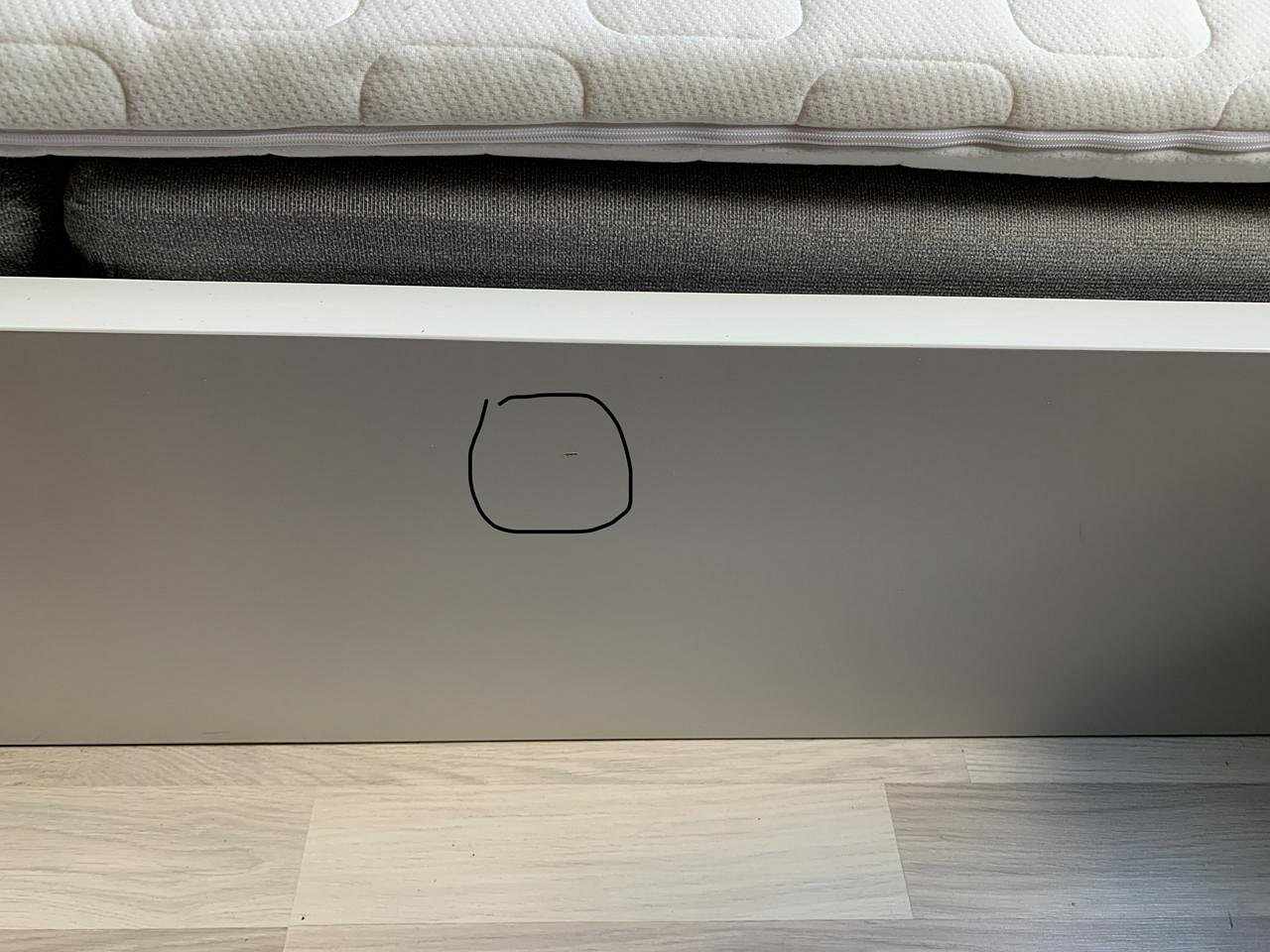 image of malm sängstomme 180 från  - 