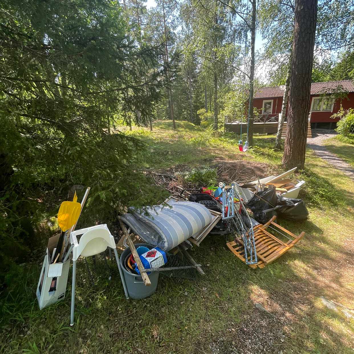 image of Saker rensat förråd - Vätö