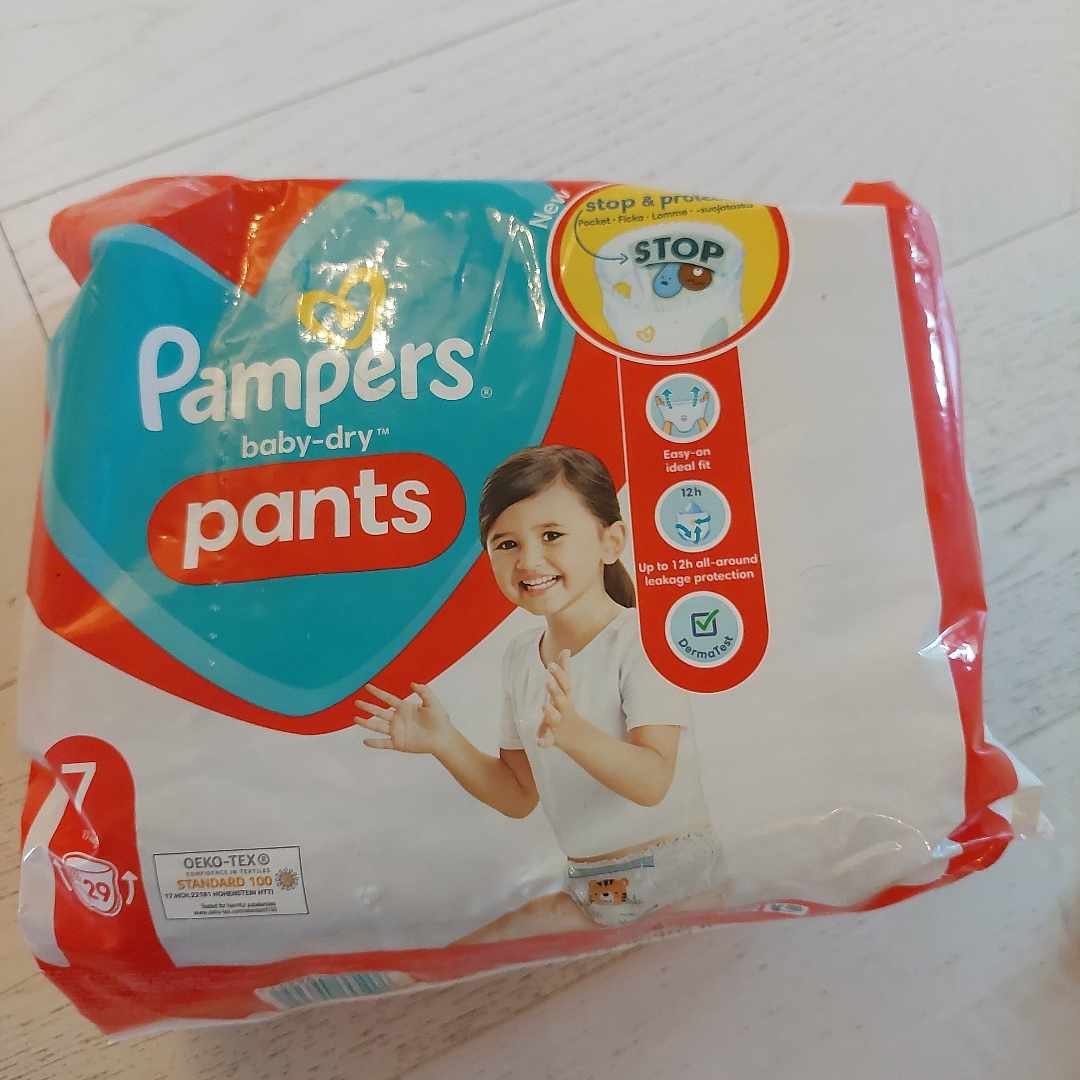 image of Pampers size 7 - Solna