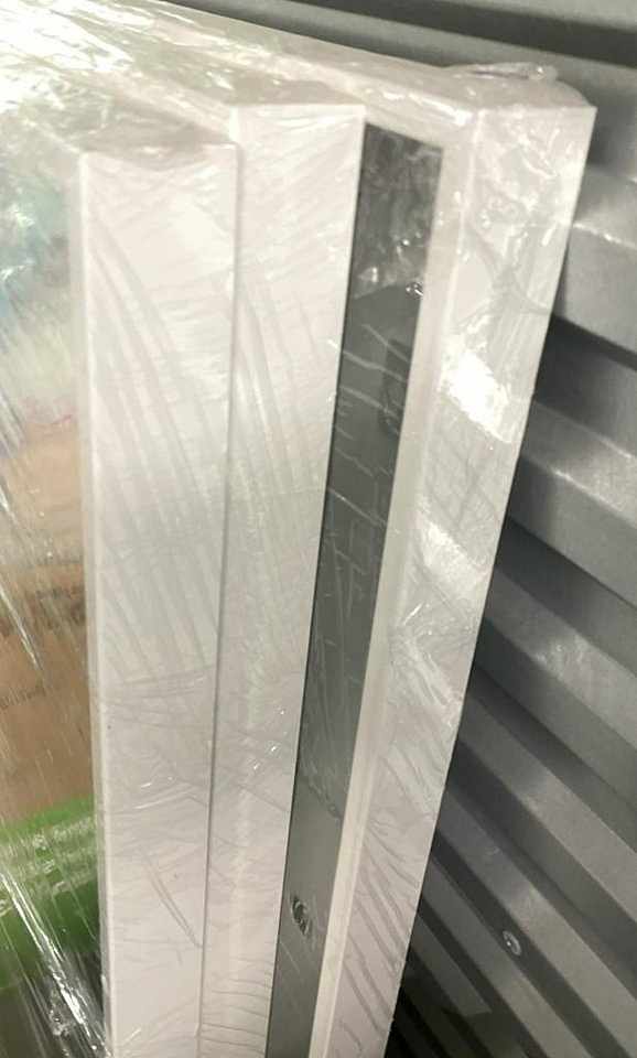 image of NISSEDAL Spegel, vit, 65x - 