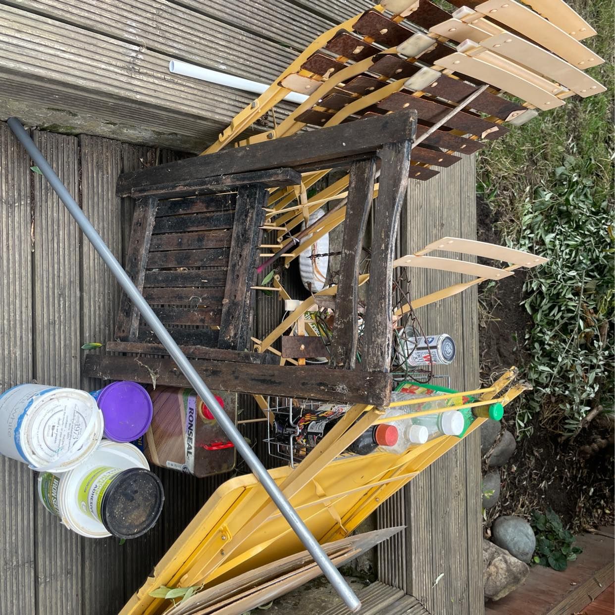 Rusted furniture, paint London Tiptapp