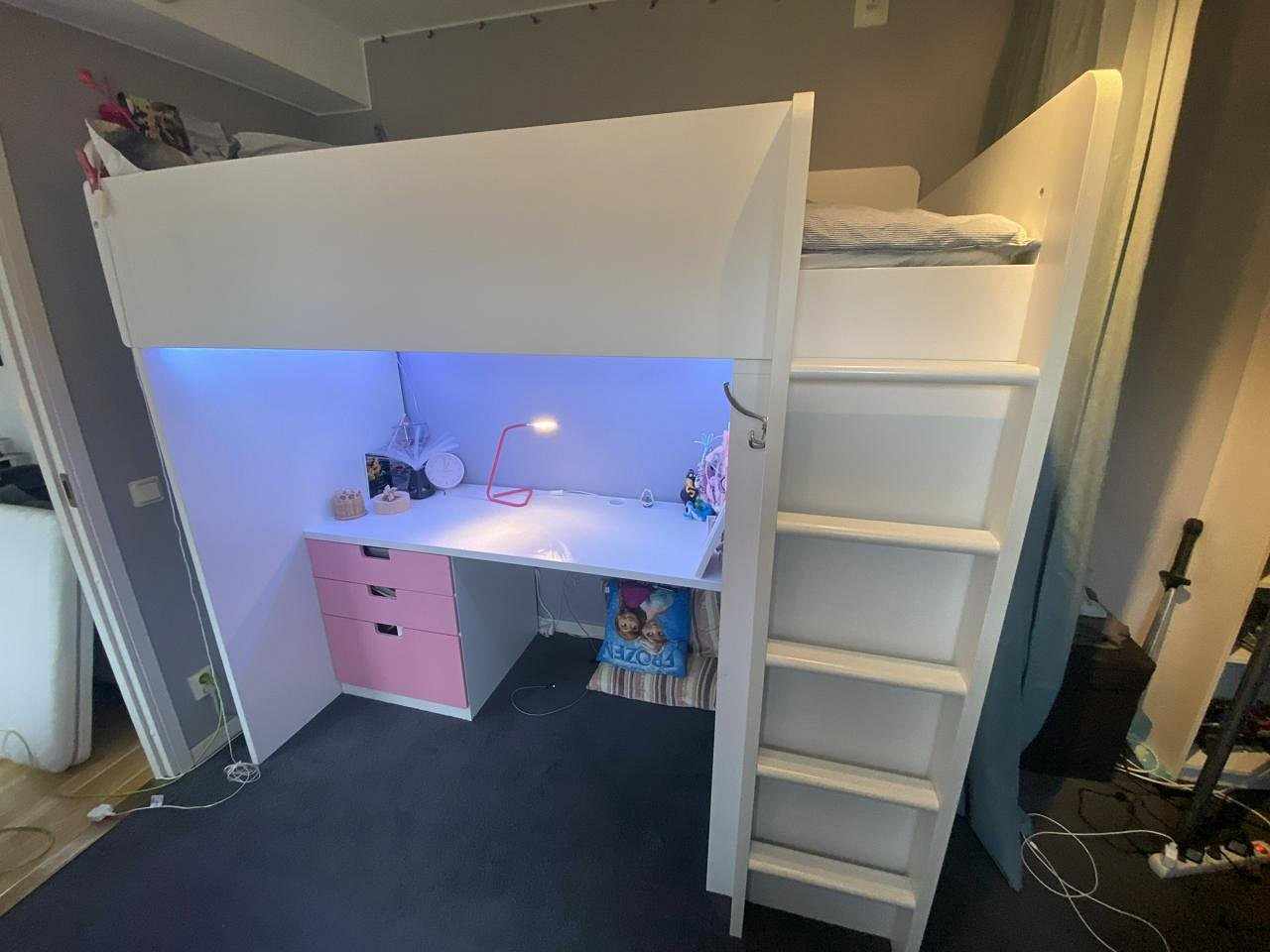 image of Stuva loftsäng i bra skic - 