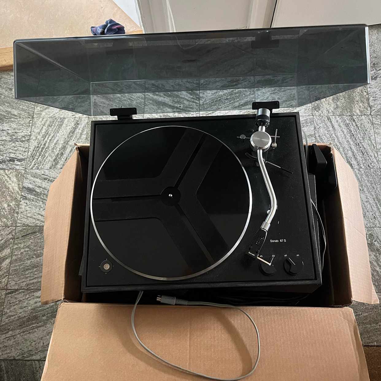 image of Lp spelare, stereo - Hägersten