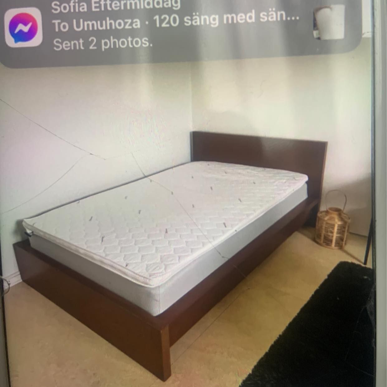image of Bed of 120 cm - 