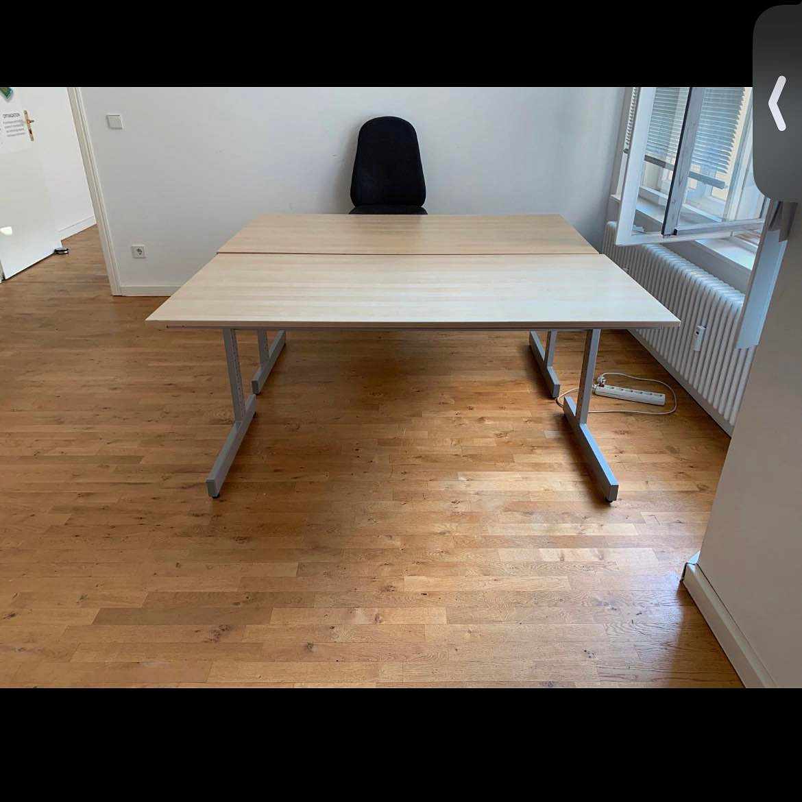 image of 2 tables and a chair - 