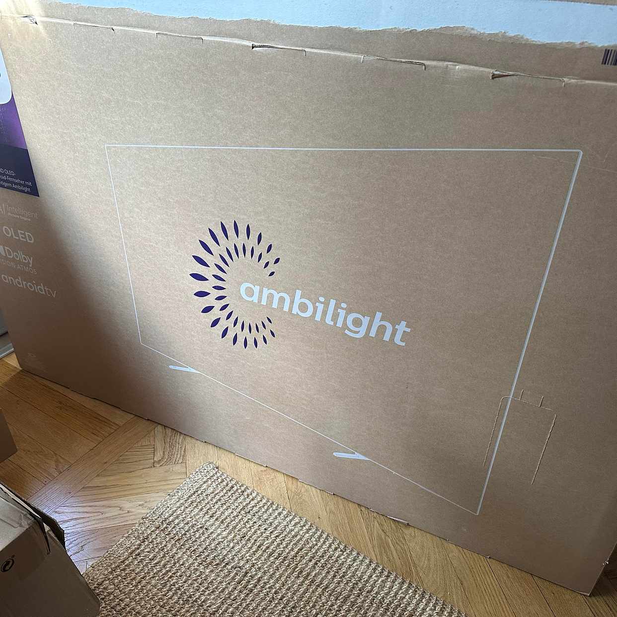 image of Kartonger och tv förpackn - Bromma