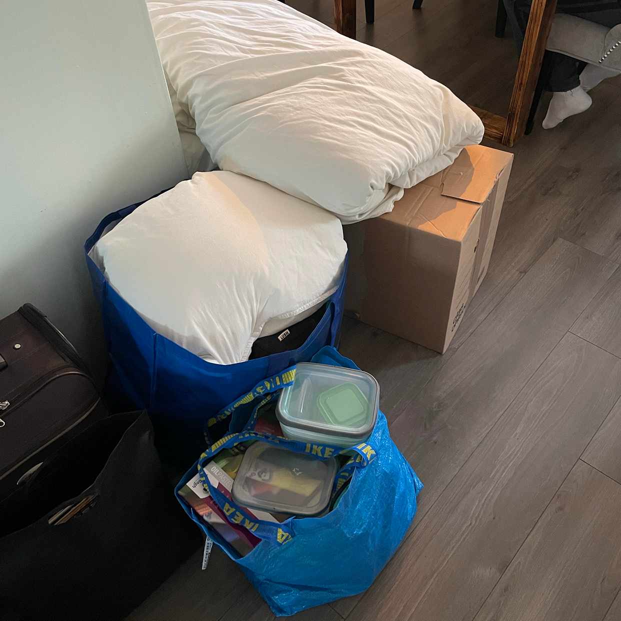 Dropping off stuff Tiptapp