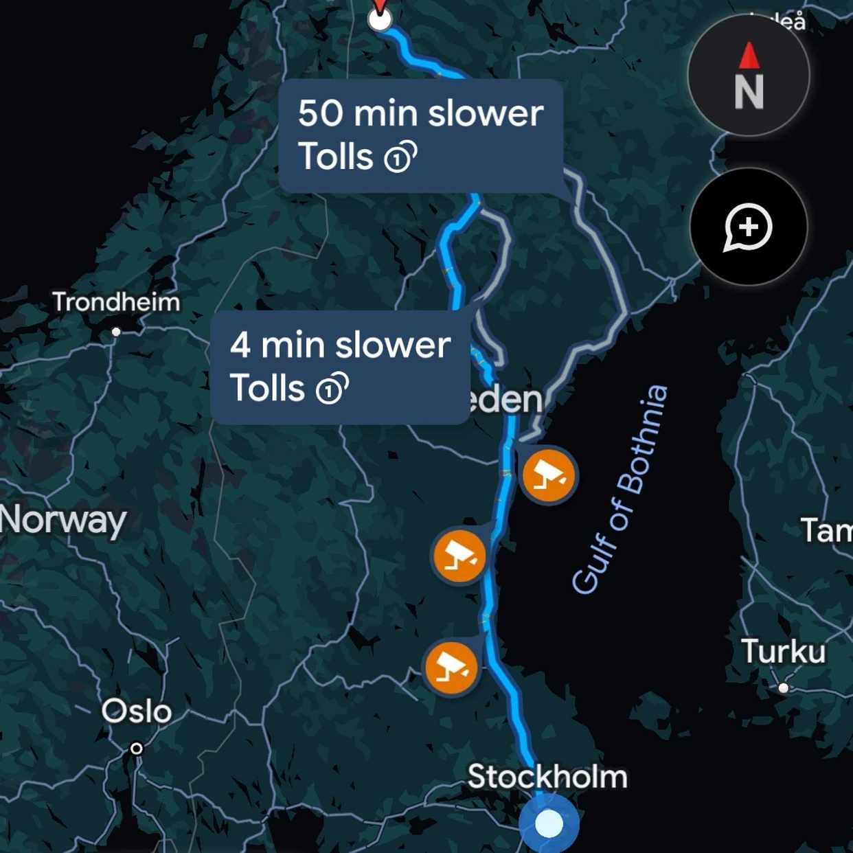 image of Stockholm - Norrbotten - Farsta