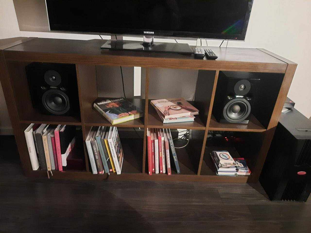 image of Kallax hylla mörk brun - 