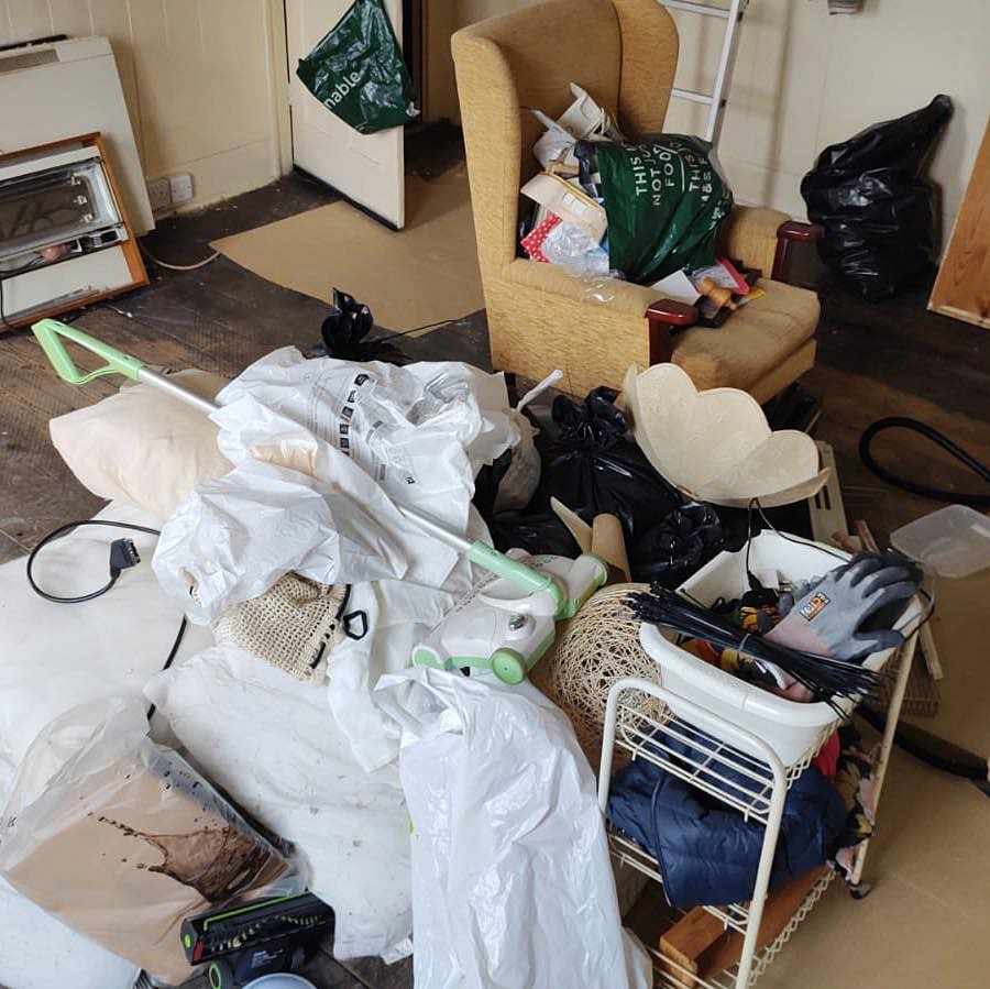 image of Carpet and household junk - London