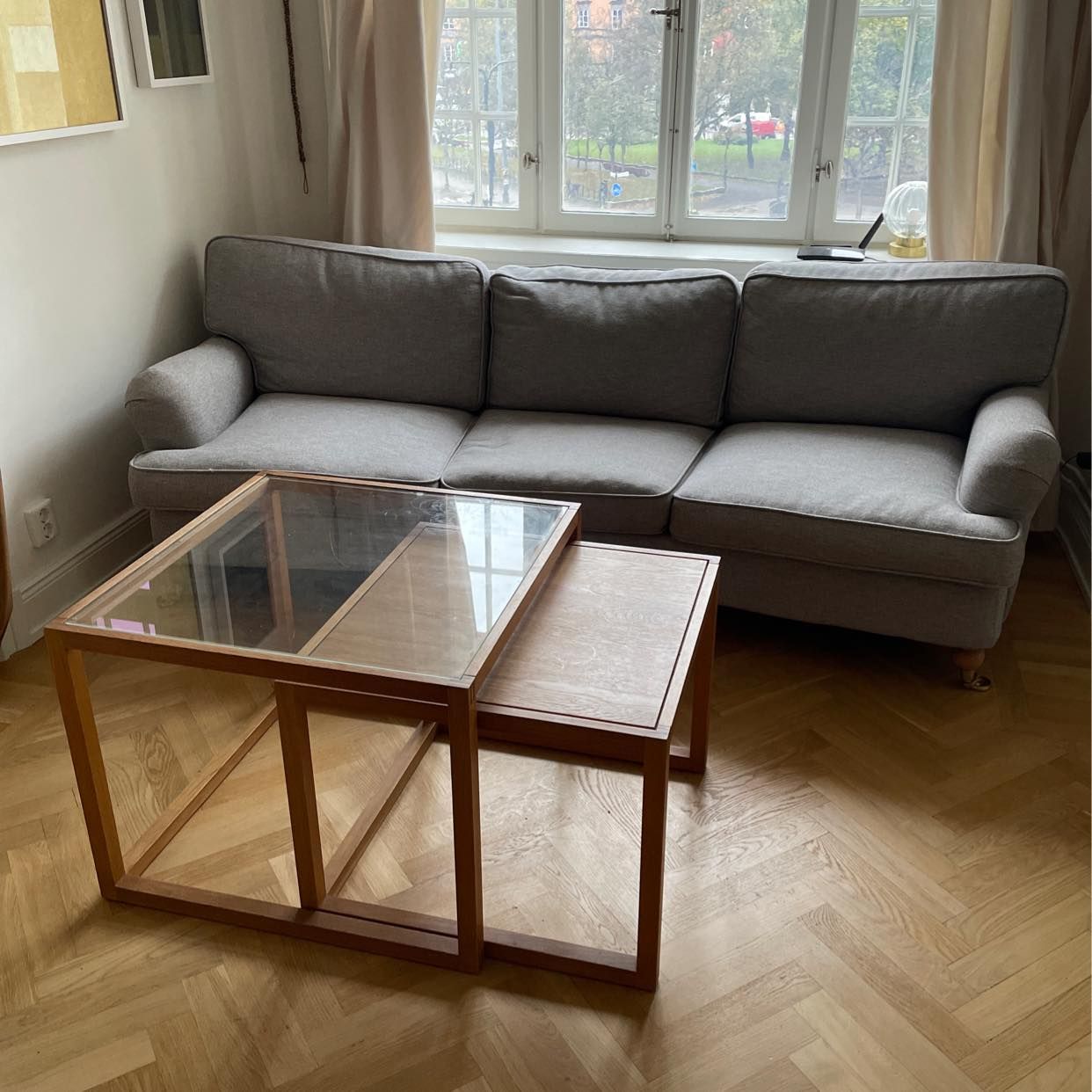 image of Soffa och soffbord - 