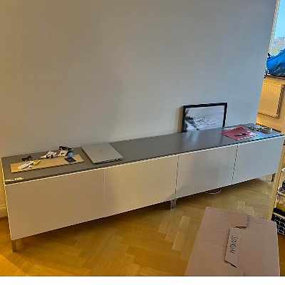 image of Moving a tv bench - 