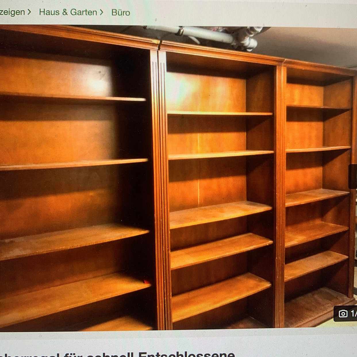 image of Drei große Bücherkästen - 