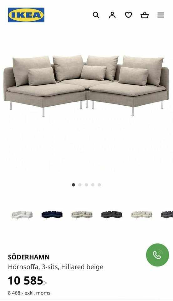 image of Soffa (IKEA söderhamn hör - 