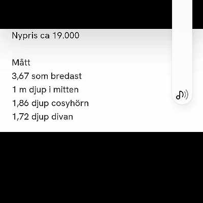 image of U-soffa delbar - 