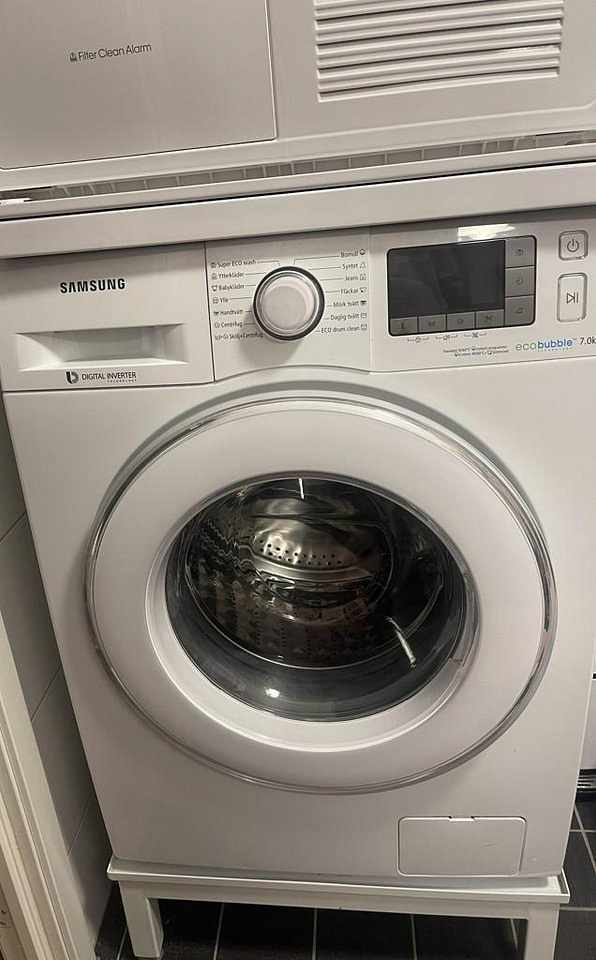 image of Samsung tvättmaskin och t - 
