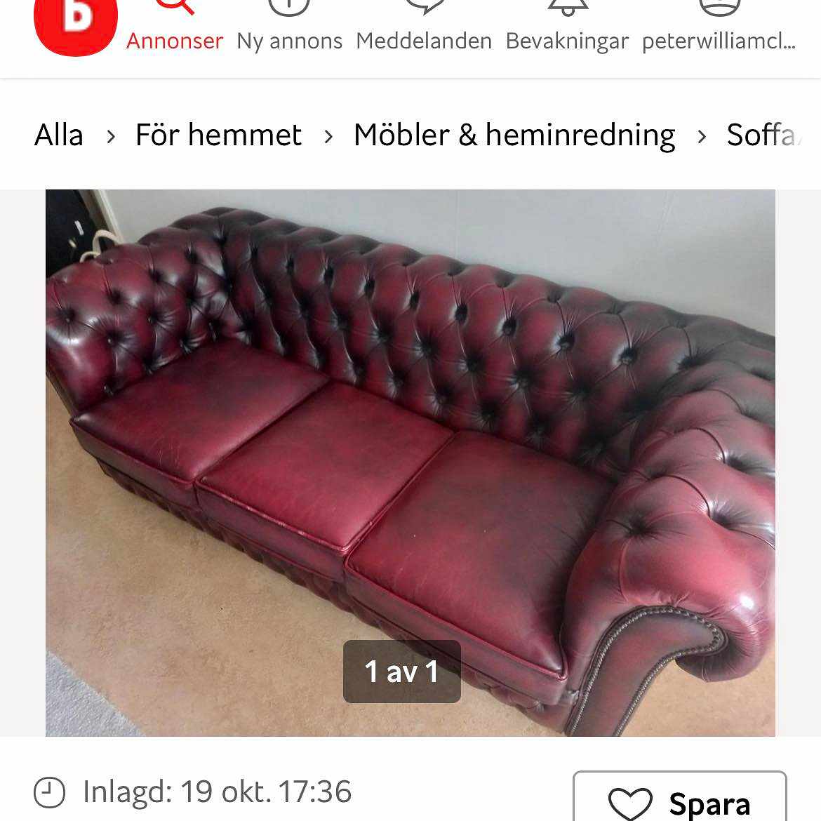 image of 3-sits soffa - 