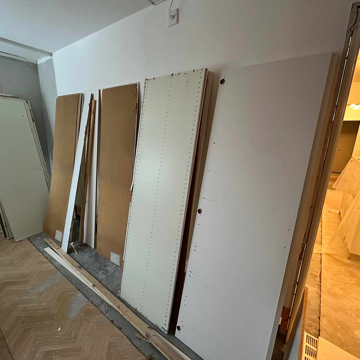 image of Closet Frame pieces - Mjölnerbacken