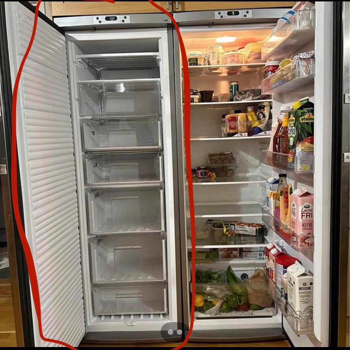 image of Deliver freezer - 