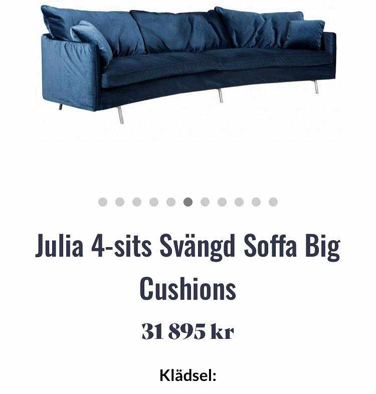 image of SITS Julia Lux svängd 4-s - 