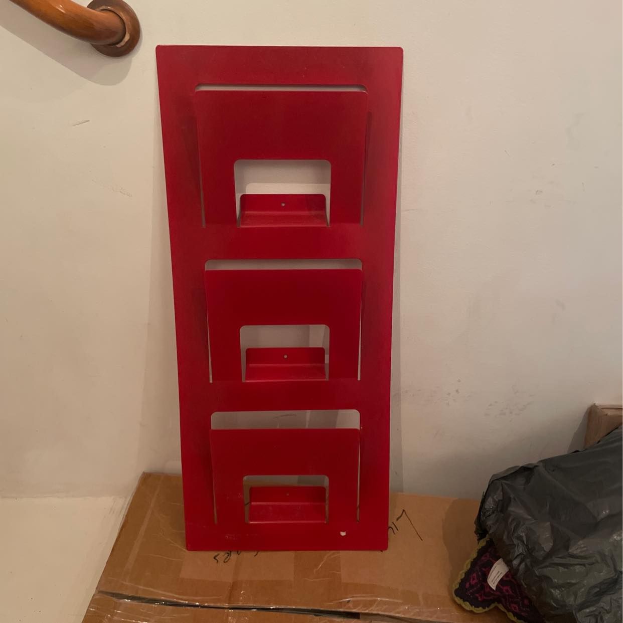 image of Ikea tidning hylla metall - Bromma