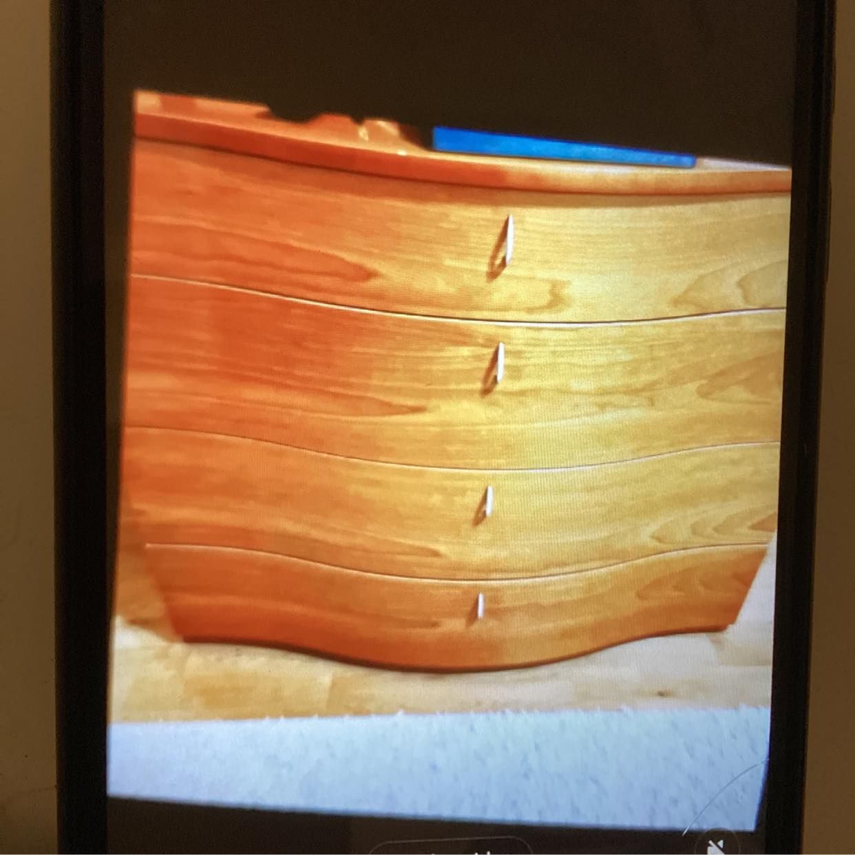 image of Bed and bedside table - 