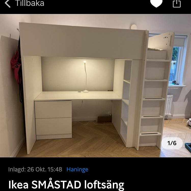image of Loftsäng - 