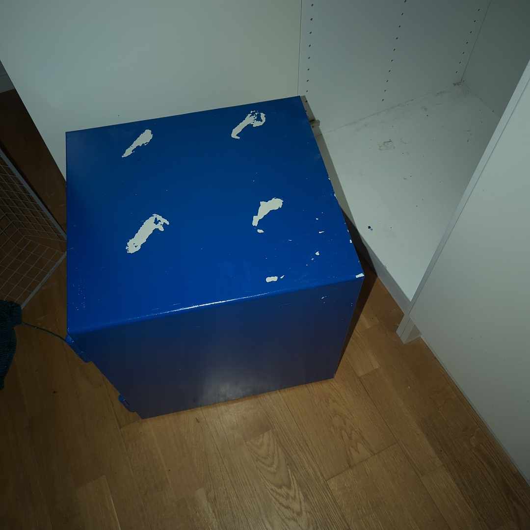 image of Transport av ett skåp - 