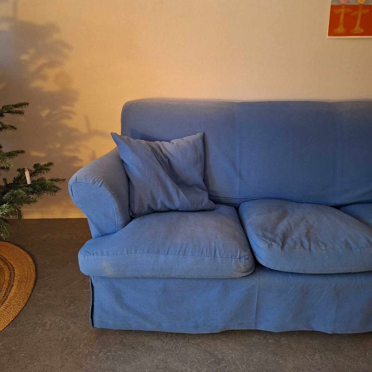 image of Blå 3 sits soffa - Enskede