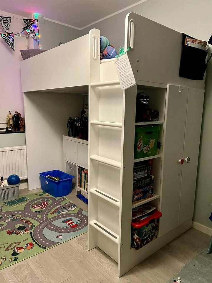 image of Ikea småstad loftsäng 2 s - 