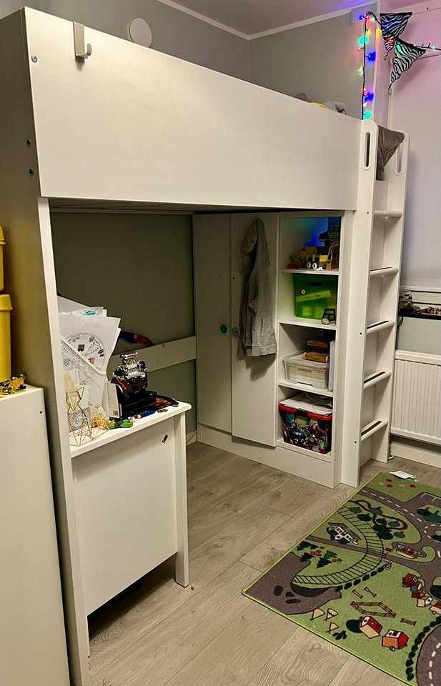 image of Ikea småstad loftsäng 2 s - 