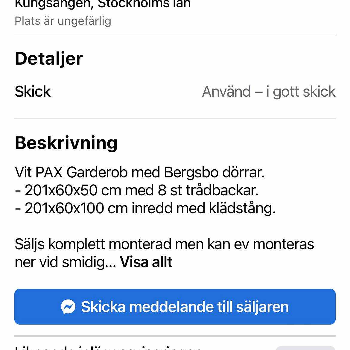 image of Flytta två garderober - 