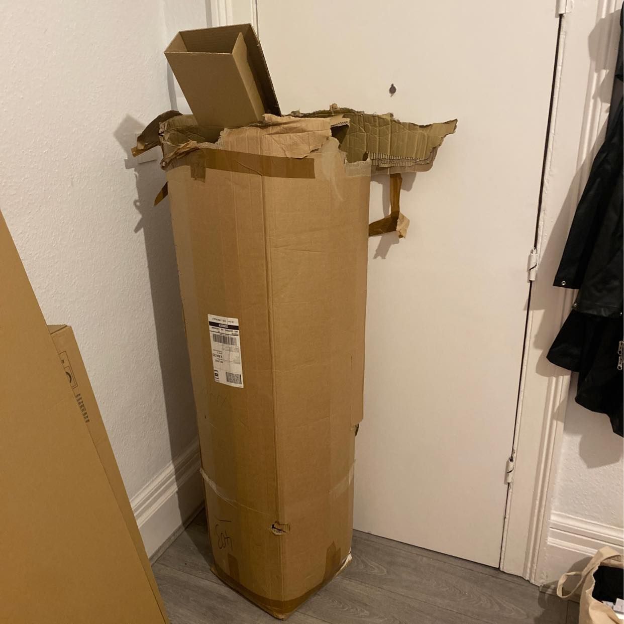 image of Cardboard recycling - London