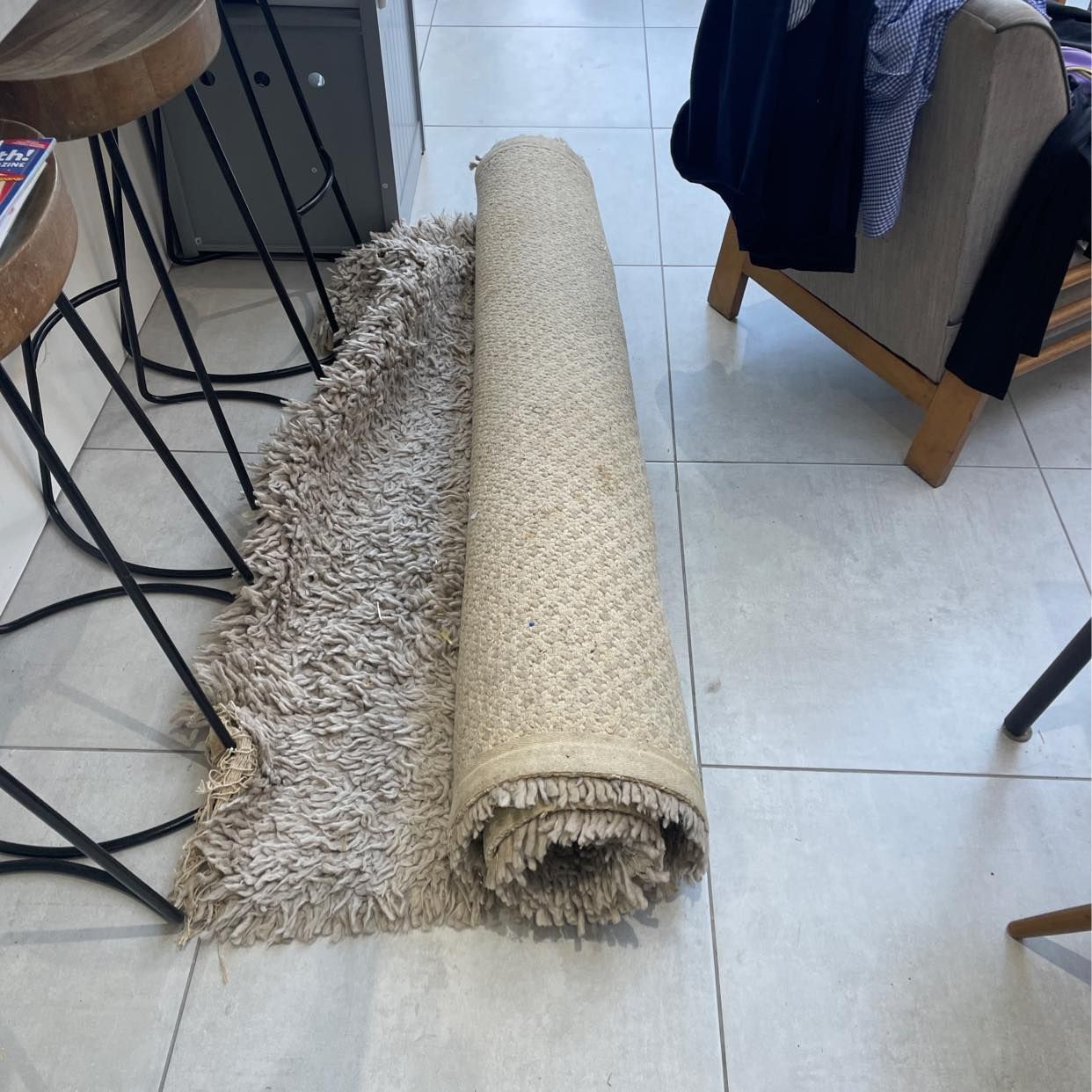 image of Old rug removed - Richmond Upon Thames