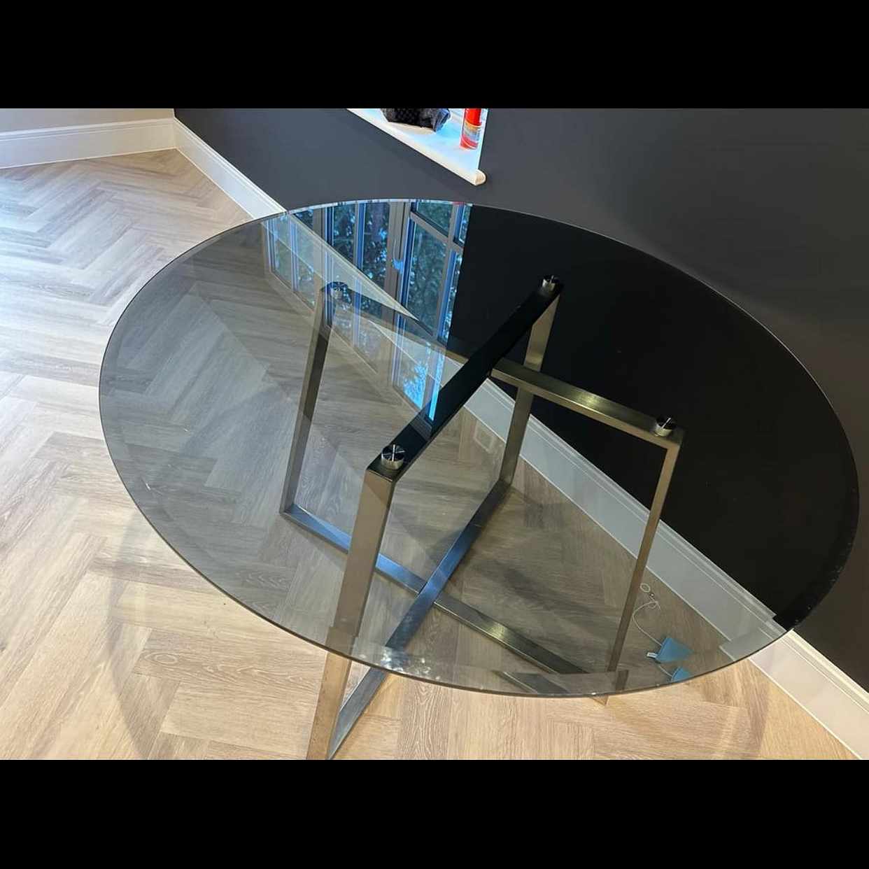 image of Glass table - Waltham Abbey