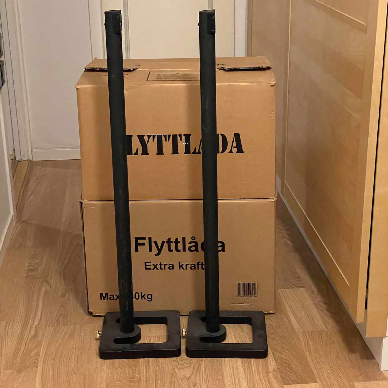 image of Två flyttkartonger - 